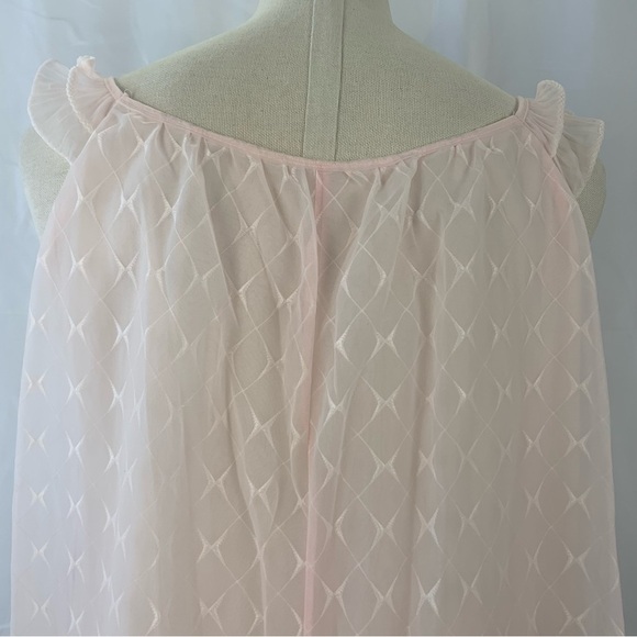 Vintage Maxi Soft Pink Nightgown - Picture 7 of 8